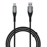 boAt Type A to C 65W Fast Charging Cable with 480 Mbps Data Transfer, Tangle-Free Cable in Premium Nylon Braided Design & Durable Aluminium Alloy Shell (Carbon Black)