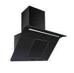 Faber 1000m3/hr Wall Mounted chimney (HOOD CURVY PLUS BK TC LTW 90, Black), Free 1 Year Extended warranty