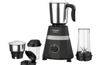 Crompton LIFE ACTIVE SERIES NIGELLA PRO 500 W Mixer Grinder(ACGM-NIGELLA PRO | 4 Jars | Black)