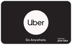 Uber |Flat 6% discount |E-Gift Card | Instant Delivery | Valid for online purchase | 1 year validity