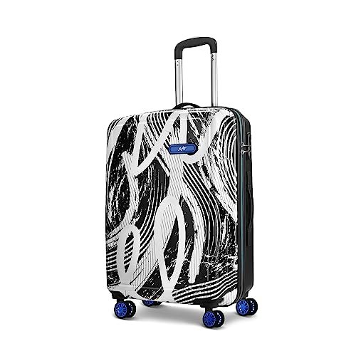 Safari Roma Hard Luggage Trolley Bag with 8 Wheels Large Size Check-in Suitcase – Sage Green