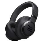 JBL Live 770NC Wireless Over Ear Headphones with True Adaptive Noise Cancelling, Smart Ambient, Spatial Sound, Multipoint Connect, PersoniFi 2.0, Customized EQ, Google Fast Pair, BT 5.3 Black