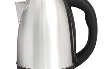 Lifelong ISI Certified Electric Kettle 1.5L with Stainless Steel Body, Easy and Fast Boiling of Water for Instant Noodles, Soup, Tea etc. (1 Year Manufacturer’s Warranty, Silver, LLEK15) 1500 W