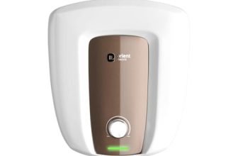 Orient Electric Aquator Edge Geyser|10L Storage Water Heater| Faster Heating with Whirlflow Technology| Ultra Diamond Glassline Tank | BEE 5-star rated | High Rise Compatible |5 years tank warranty