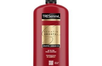 Tresemme Keratin Smooth Shampoo,With Keratin And Argan Oil For Smoother And Shinier Hair, 1 Ltr