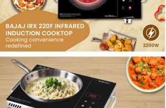 BAJAJ 2200 W Infrared Cooktop Touch Panel, Jog Dial(Black, IRX 220FTOUCH)