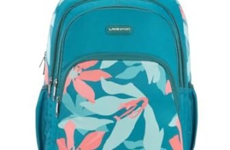 Lavie Sport Nova 35L Teal Backpack | Fits Upto 15 Inch Laptop | Organizer & Bottle Holder |Rain Cover | Gift for Men, Women, Boys, Girls | Laptop Sleeve for School & College