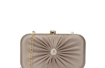 Lavie Women’s Avira Oval Framed Clutch | Ladies purse | Gift For Girl, Women