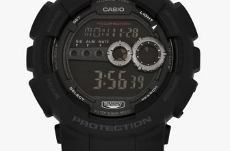CASIO GD-100-1BDR G-SHOCK GD-100-1BDR Dial Black Resin Strap Digital Watch  – For Men