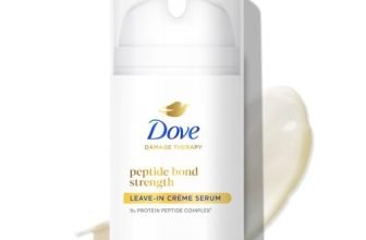 Dove Peptide Bond Strength Leave-in Crème Serum 52 ml |Enriched with 5% PROTEIN PEPTIDE Complex| Lightweight Texutre | Continuous Damage repair