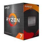 AMD Ryzen 7 5700G Desktop Processor Socket AM4 8-core/16-thread, 20MB Cache, up to 4.6 GHz max Boost, with Radeon Graphics
