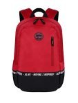 Gear Men/Women Bomber Eco Statet 22 Litre Medium Water Resistant School Bag/College Bag/Standard 3 Compartment Backpack / – Red, Multicolor