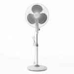 amazon basics 16-Inch Pedestal Fan | Tilting Head | 1400 RPM | Silent Operation| 400mm Sweep Length (Grey) (ABPFNS)
