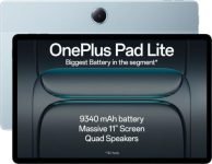 OnePlus,Pad Lite, 11-inch (27.94 CM), LCD, 6GB RAM, 128GB ROM, WiFi, Quad Speakers, 9340mAh Battery, Blue, Not AI Enabled