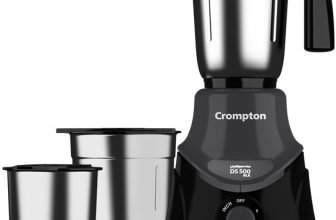 Crompton DS 500 W Mixer Grinder(ACGM-DS500W3J BLK-ACGM-DS500WBLKX | 3 Jars | Black & Grey)