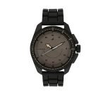 Fastrack Commando Quartz Analog Brown Dial Black Plastic Strap Watch for Guys – NT3084NP01