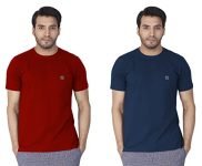 Lux Nitro Men’s Regular Fit Round Neck T-Shirt_Multicolor