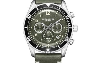 Lee Cooper Quartz Green Round Dial Men’s Watch – LC08260.675