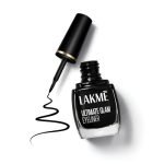 Lakme Ultimate Glam Eye Liner, Semi Matte, Quick drying, Water resistant & Smudgeproof Eye Liner, Black, 9ml