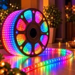 Desidiya 40 Metre Multicolour LED Rope Light for Diwali Decoration | Colourful Flexible Pipe Light for Home, Balcony, Gate & Terrace | Plug-in Party Lights for Christmas, Wedding & Birthday