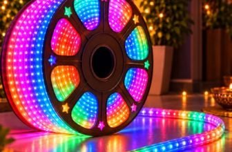 Desidiya 40 Metre Multicolour LED Rope Light for Diwali Decoration | Colourful Flexible Pipe Light for Home, Balcony, Gate & Terrace | Plug-in Party Lights for Christmas, Wedding & Birthday