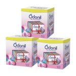 Odonil Assorted Blocks Bathroom Air Fresheners | Assorted Blocks | Mixed Fragrances | Long Lasting Odour(12 x 48 g)