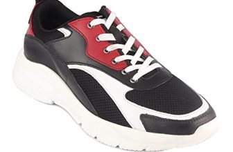 Red Chief Casual Sporty Derby Shoes for Men Black