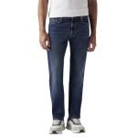Levi’s Men’s 513 Dark Indigo Straight Fit Mid-Rise Jeans
