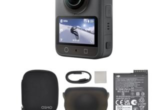 DJI Osmo 360 Standard Combo, 360 Action Camera | 1-Inch 360° Imaging, Native 8K 360° Video, Action Camera, 4K/120fps & 170° Boost Video, 120MP 360° Photo