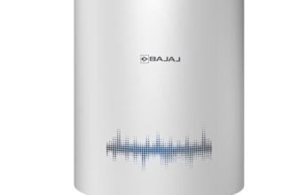 Bajaj Shield Series New Shakti 15L Storage Wall Mount Water Heater For Home | Glasslined Tank | 5‑Star Rated | Child Safety Mode | 2‑Yr Product Warranty | White & Grey