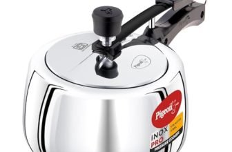 Pigeon by Stovekraft Inox Pro 3L Inner Lid Stainless Steel Cooker, 3 litres