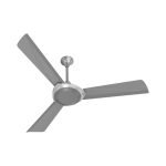 Polycab Superb Neo Star Rated, 1200mm Ceiling Fan For Home | High Speed & Air Delivery | Saves Up To 33% Electricity, Rust-Proof Blades, 52 Watt, 2 years warranty【Cool Grey Silver】