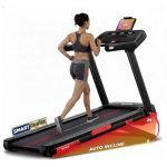 Lifelong 6HP Motorized Treadmill| 25 Levels Auto Incline | LED Display| Foldable | Max Speed 15 km/h | 150 kg Capacity | Brushless Motor Treadmill for Home Workouts | Bluetooth Speaker & FitShow App