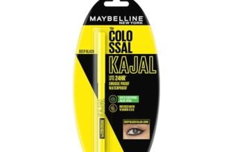 Maybelline New York Kajal, Black, Matte Finish | 0.35g