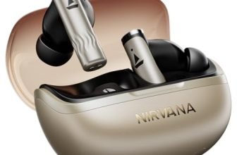 boAt Nirvana Zenith Pro, 50dB Hybrid Adaptive ANC, Spatial Audio, Hi-Res Audio LDAC, 6Mics AI-ENx, 80 Hrs Battery, Bluetooth Earbuds, TWS Ear Buds Wireless Earphones with mic (Platinum Gold)