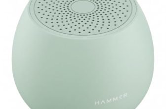 HAMMER Drop X1 5W Bluetooth Speaker with Twin Pairing, Bluetooth v6.0, 32 Hours Playtime, 52mm Drivers (Green)