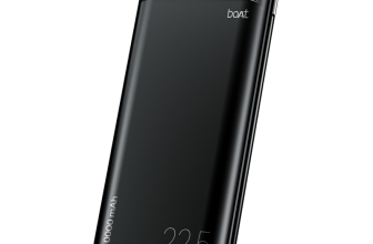 boAt 10000 mAh 22.5 W Power Bank(Phantom Black, Lithium Polymer, for Laptop, Mobile, Speaker, Tablet)