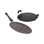 NIRLON Non-Stick Aluminium Tawa Cookware Set, 2-Pieces, Red (2.6mm_CT12_RT) Non-Stick Coated Cookware Set(PTFE (Non-stick), Aluminium, 2 – Piece)