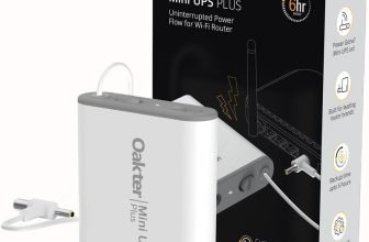 Oakter Mini UPS Plus Power Backup for Router