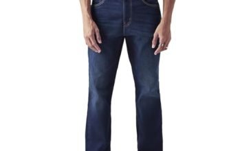 Levi’s Men’s 513 Dark Indigo Straight Fit Mid-Rise Jeans