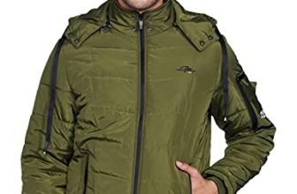 Cazibe Men Jacket (430418BT_Mehandi_L)