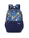 Lavie Sport Fusion 35L Navy Backpack | Fits Upto 15 Inch Laptop | Organizer & Bottle Holder |Rain Cover | Gift for Men, Women, Boys, Girls | Laptop Sleeve for School & College