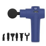 Lifelong Percussion Massage Gun | Full Body Massager for Pain Relief | Rechargeable Cordless Deep Tissue Massage Machine | 7 Specialised Heads for Use at Gym, Home & During Travel