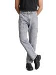 The Indian Garage Co Men Dad Fit Solid Mid-Rise Jeans Grey