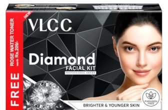 VLCC Diamond Facial Kit + Free Rose Water Toner| 300gm + 100ml