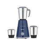 Bajaj GX1 Ninja Series 500W Mixer Grinder With 3 Jars (Stainless Steel Jars) | Superior Mixie For Kitchen | Durable Mixer Grinder | DuraCut Blades | 2 Yrs Warranty 【Blue】
