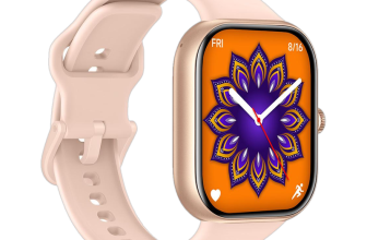 REDMI Watch Move 1.85 Premium AmoLED,14 Day Battery,Best Accuracy,Dual Core Processor Smartwatch(Gold Rush Strap, Free Size)