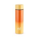 CELLO H2O Luma Stainless Steel Water Bottle For Office Use 1000ml Orange Peach | Single Wall Freezer & Fridge Safe Lightweight & Stylish Leakproof Rustproof Steel Water Bottle For School Kids & Travel