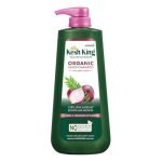 Kesh King Organic Onion Shampoo With Curry Leaves Reduces Hair Fall Upto 98%,Keeps Hairs Smooth Upto 48Hrs – 600Ml