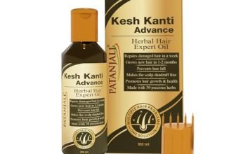 Patanjali Kesh Kanti Advance Herbal Hair Expert Oil 100ml, Stronger & Longer Hair for Women & Men, Nourishing Hair Oil Enriched with Amla, Reetha, Kalonji & Shikakai (Pack of 1)